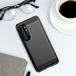 For Xiaomi Mi Note 10 Lite Case Rubber Bumper Carbon Fiber Cover For Xiaomi Mi Note 10 Lite Phone Case For Mi Note 10 Lite Case