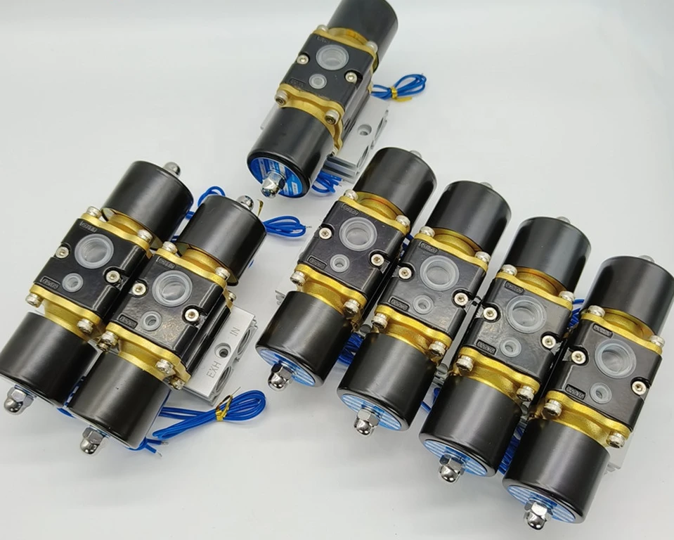 160-2F DC12V 200PSI Pneumatic Air Suspension System Solenoid Manifold Unit