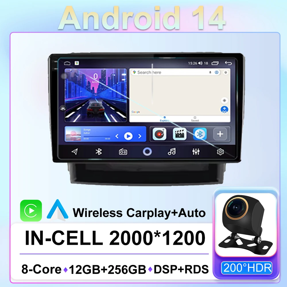 

Player Stereo For Toyota Vellfire LHD 2008 - 2011 Carplay Auto Radio Android 14 Car Navigation Multimedia 2Din DSP Video Unit No