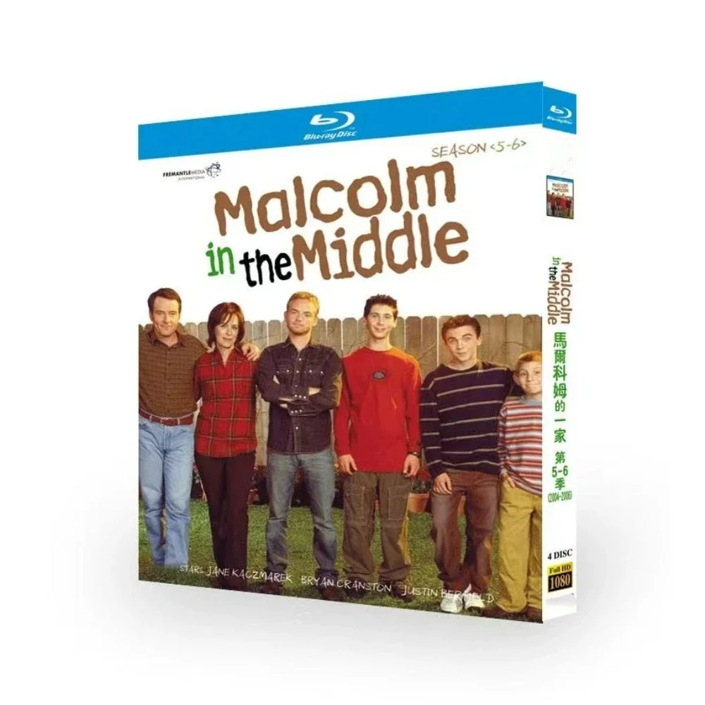 Malcolm in the Middle Season 5-6 4-Disc Blu-ray Disc