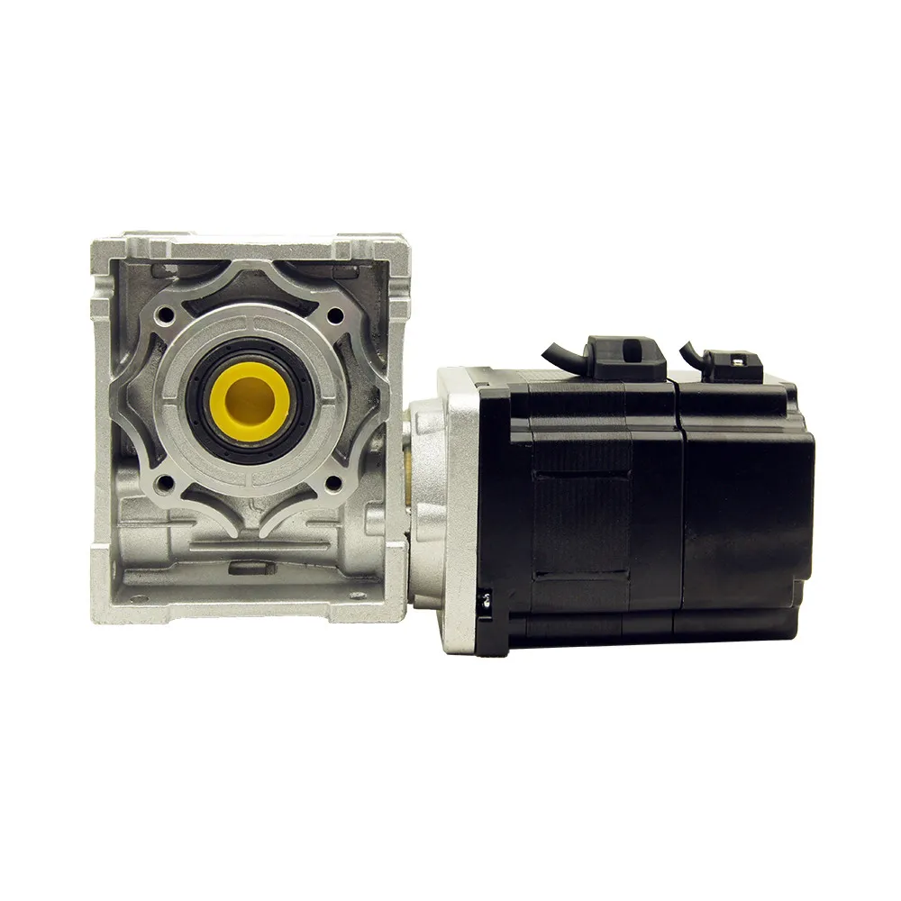 Worm Reducer Braked NEMA34 stepper motor Gear Speed Reducer 3.3-12Nm stepping motor 48V Geared motor with brake