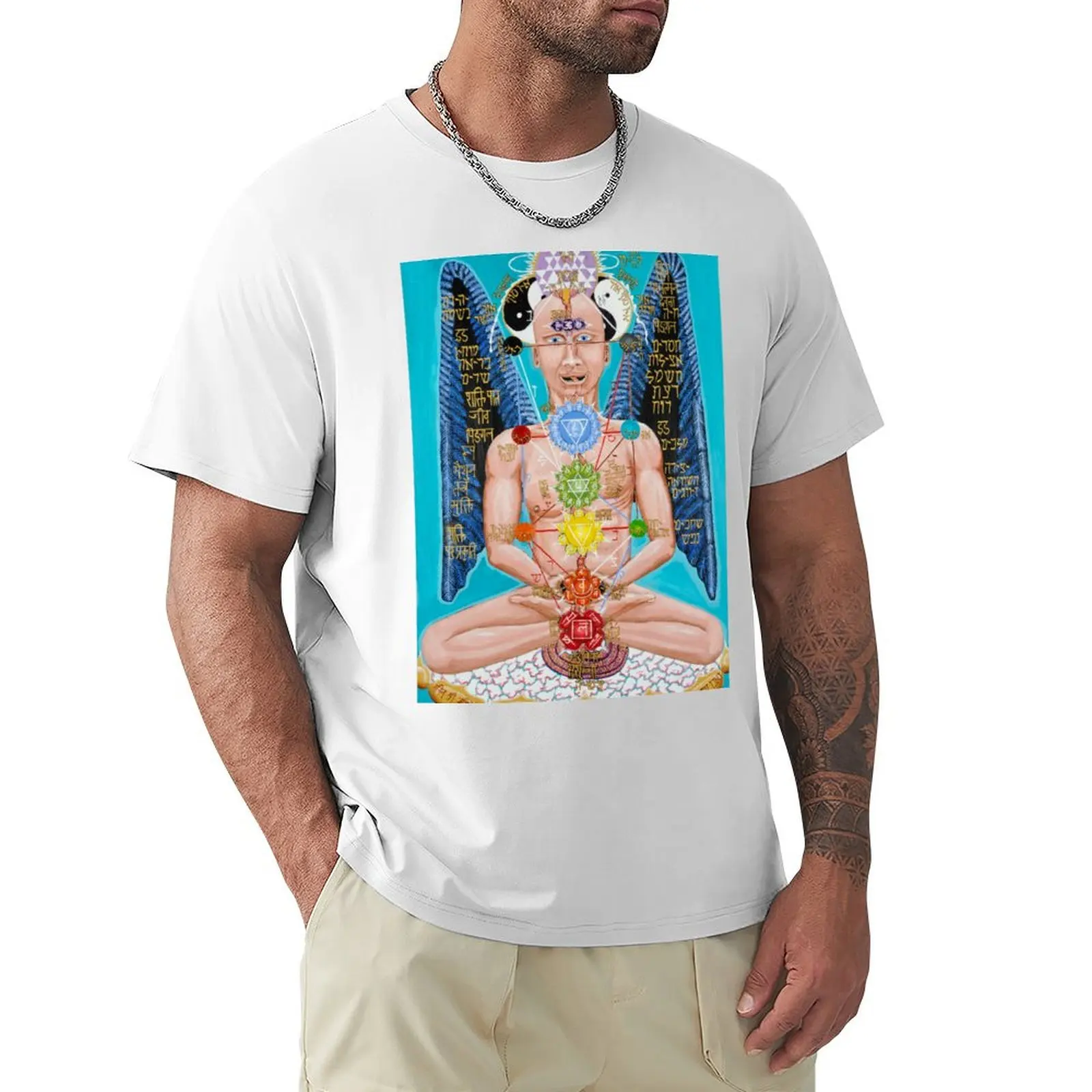 Kabbalah - Tantra Thanka T-shirt funnys summer clothes t shirts for men