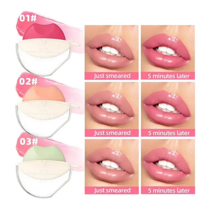 Kleur Veranderende Lipgloss Rode Lipstick Langdurige Hydraterende Temperatuurverandering Lippenstift Anti Veroudering Reparatie Lippen Masker