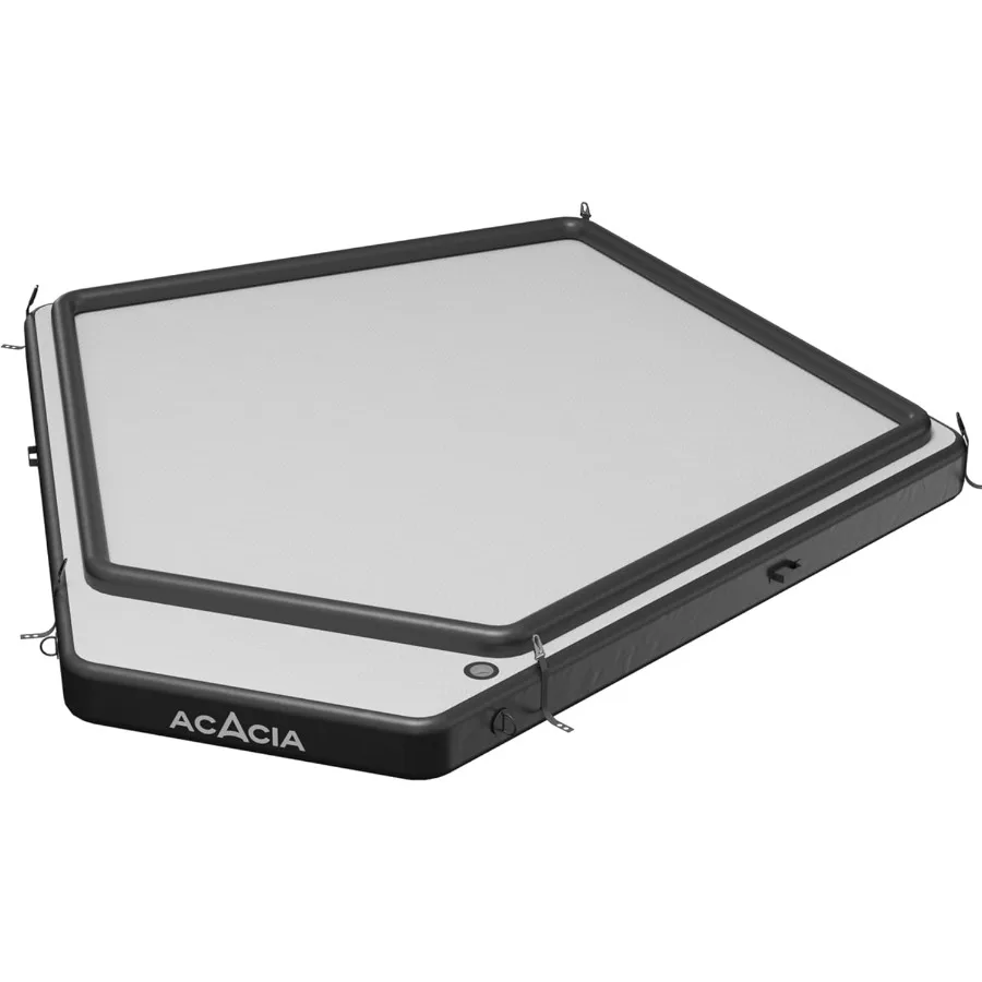 

Воздушный пол на 23 человека для космической системы кемпинга, 4-слойный надувной пол толщиной 6 дюймов для плавающей палатки, водонепроницаемый влагостойкий лагерь