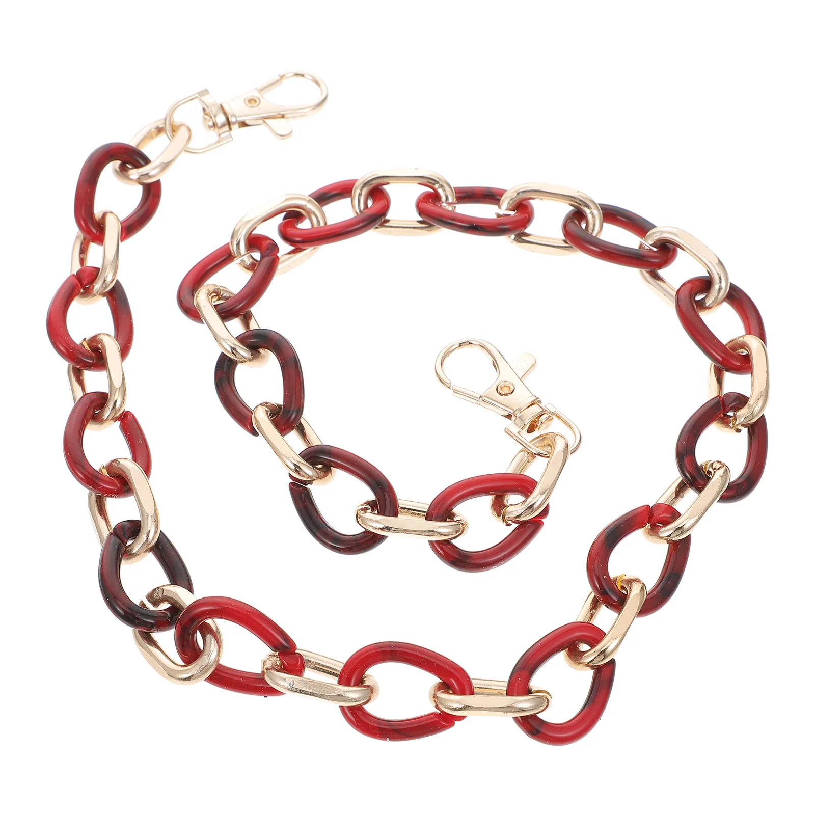 

Bag Chain Chains Purse Straps for H bags Acrylic Decorative Replacement High Quality Trendy Design Versatile DIY Strap
