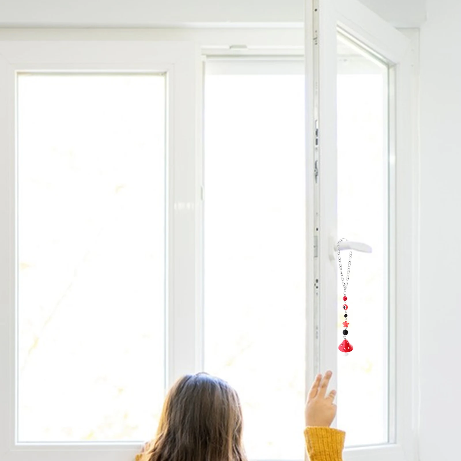 

Mushroom Hanging Decor Premium Resin Wall Window Door Pendant Ornament for Home Room Decoration Unique Gift Idea