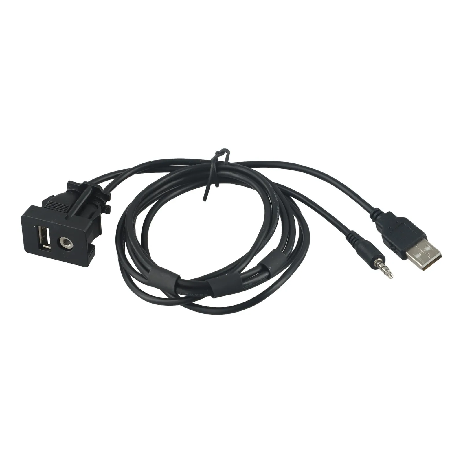 Car Audio Adapter 3.5mm AUX Extension Cable Practical And Reliable Wear-resistant Anti-corrosion Car Dashboard