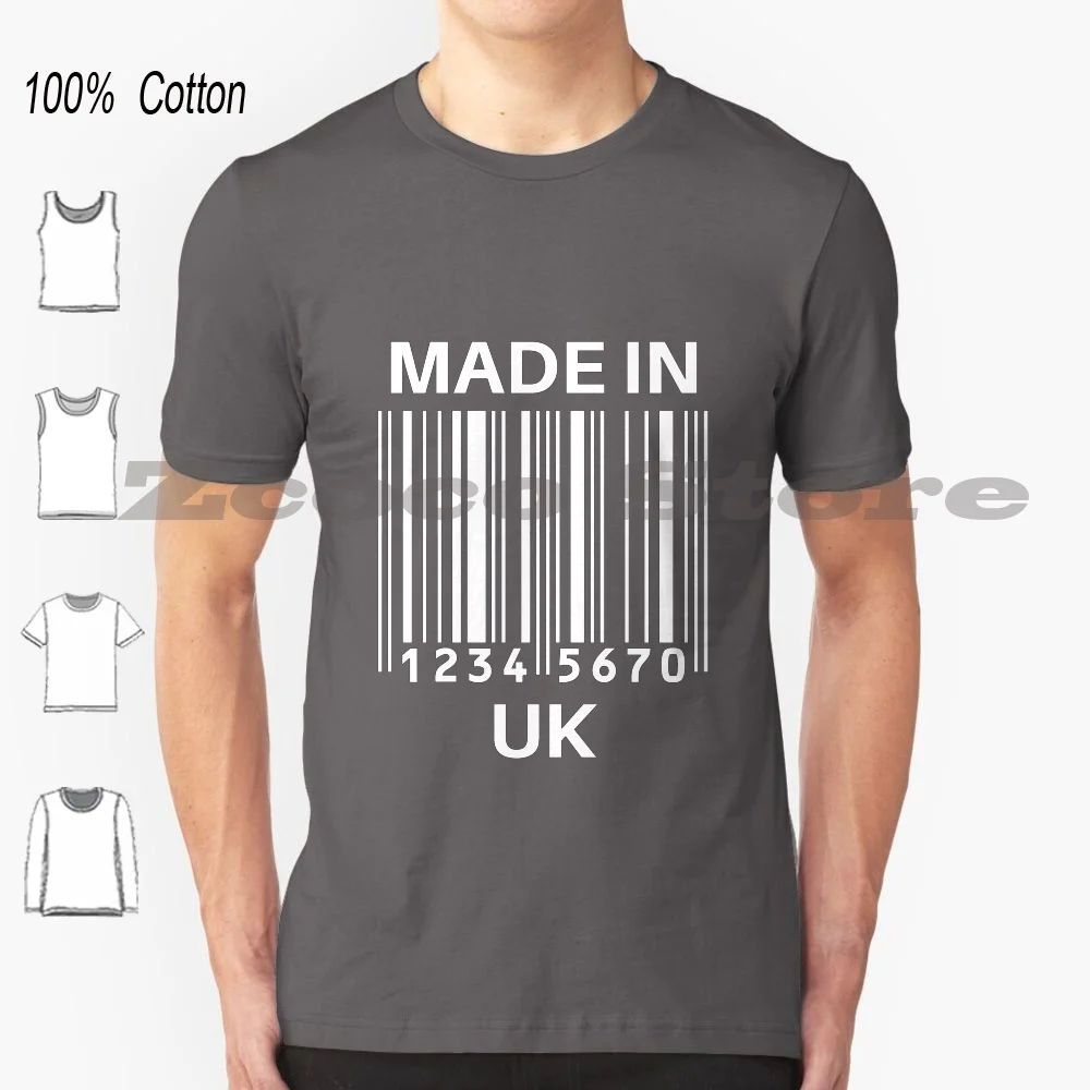 Made In Uk Version Bar T Shirt 100% Cotton Comfortable High-Quality Union Country Stars Brexit Big Ben London City London Bus