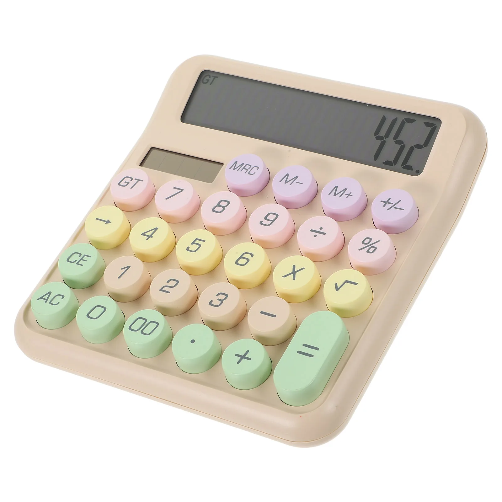 

Mechanical Keyboard Calculator Small Portable Office Calculators Cute Plastic Handheld