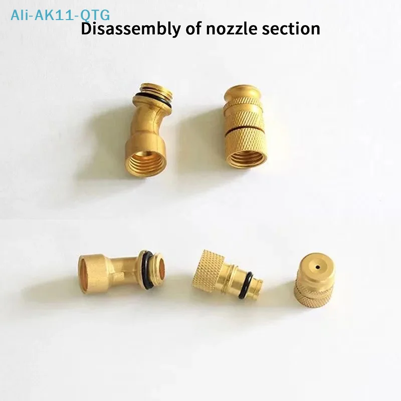 NEW Sprayer Brass Atomization Nozzle Adjustable Spray Garden Medicine Cleaning Machine Agricultural Electric Sprayer Long Range