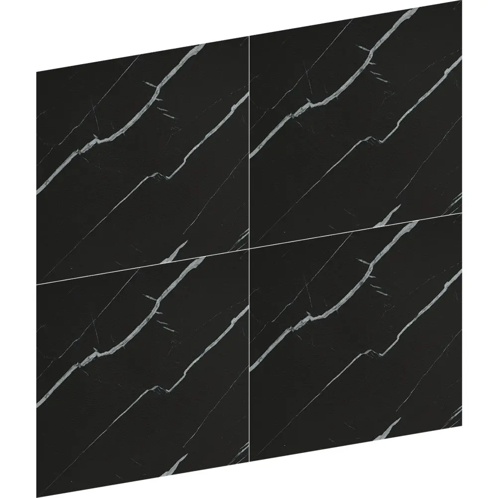 4Pcs Exquisite Marble Peel and Stick Tile Stickers Premium PVC Floor Wall Decals Easy Apply Remove DIY Home Decor Non Slip