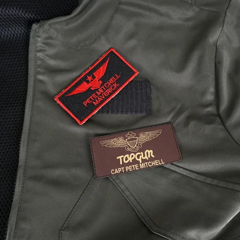 

★Halloween Cosplay Costume Moive Top Gun Maverick Men Women Pilot Green Jacket American Airforce Uni♥ All corners of the country