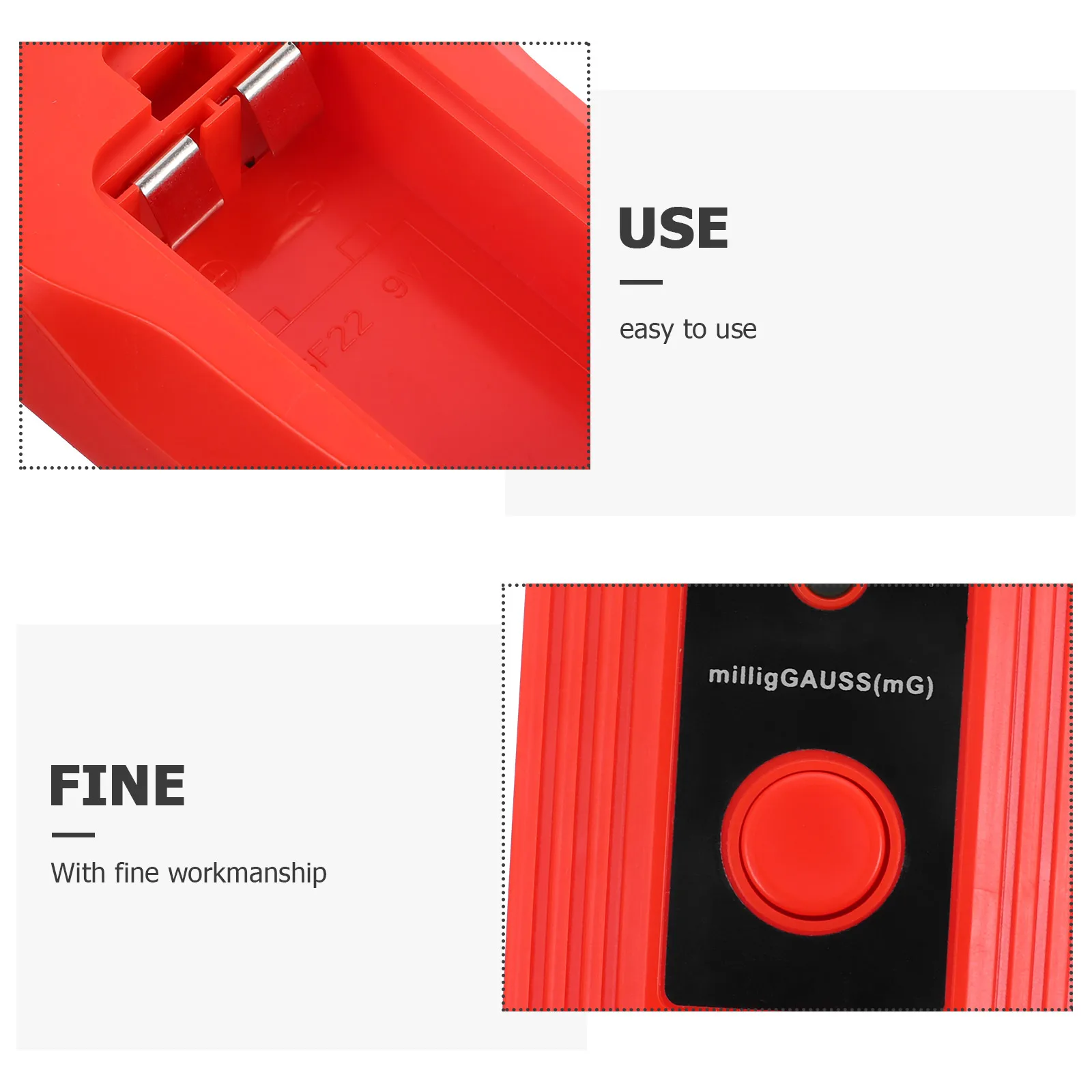 

Radiation Electromagnetic Radiation Digital 5-LED Indicator Gauss Meter Gauge Emf Meter for Home Health Monitoring