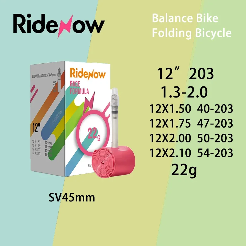 RideNow Ultralight Pushbike Balance Bike Folding Bicycle Inner Tube Tire 12\