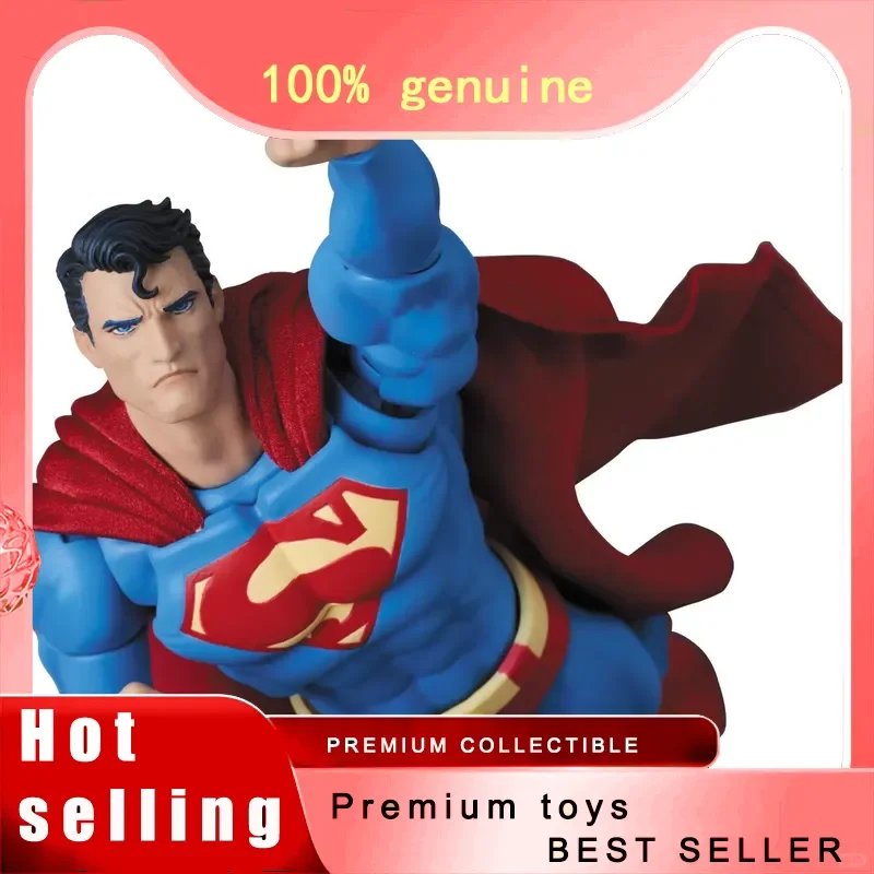 Figura de Acción de Superman Batman en Stock, Juguetes Ct Mafex 117, Versión Hush, Figura de Acción de Superman de DC, Estatua, Modelo Coleccionable, Regalo para Fans