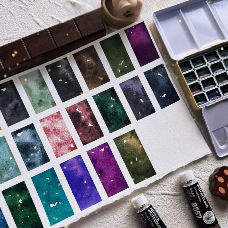 

Rubens Artist Layered Color Watercolor Paint 22 Color Packaging Acuarela 1ml 2ml Professional Beginner Art Suppliers