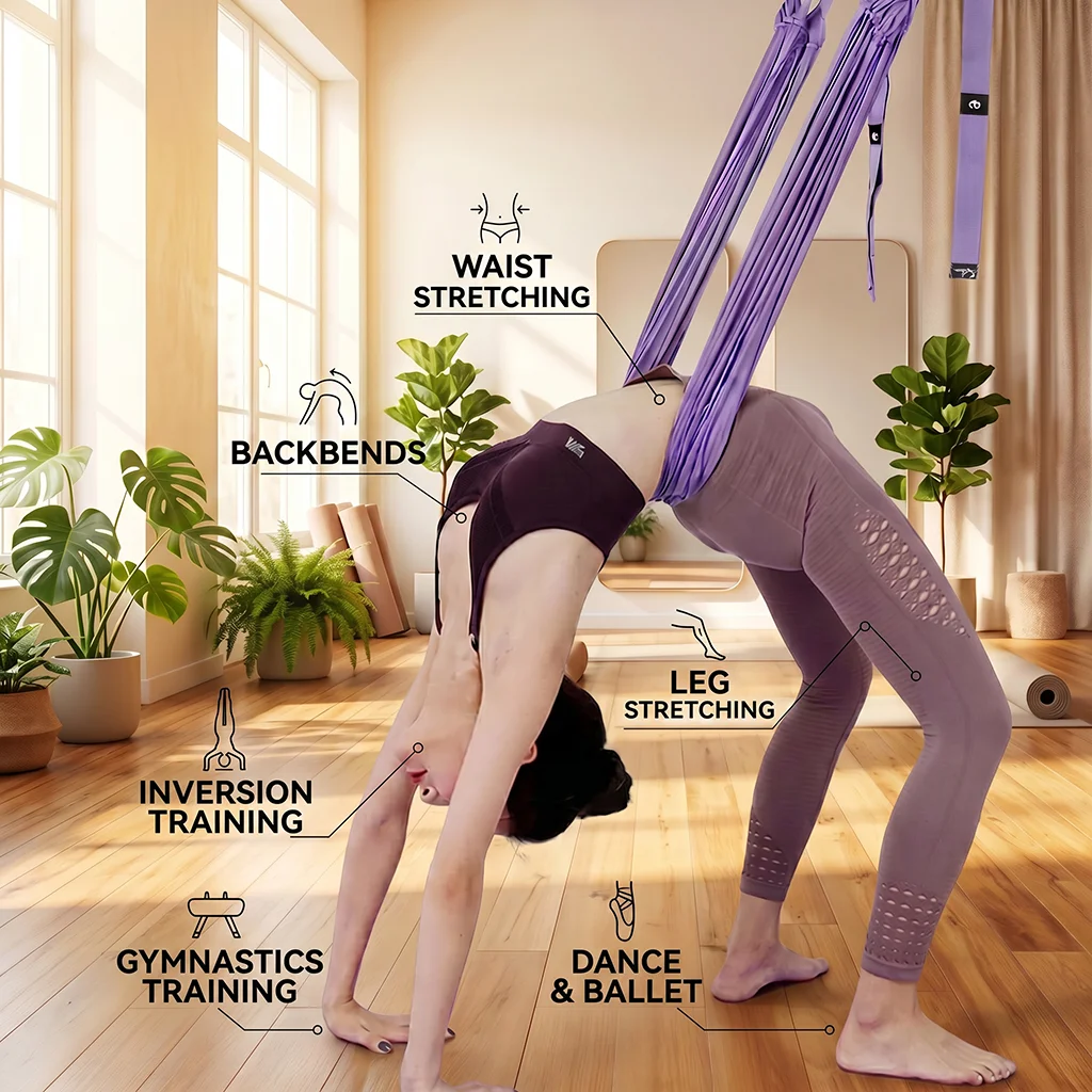 Yoga Fitness Stretching Strap - 요가 스트랩 스트레치 밴드 피트니스 행잉