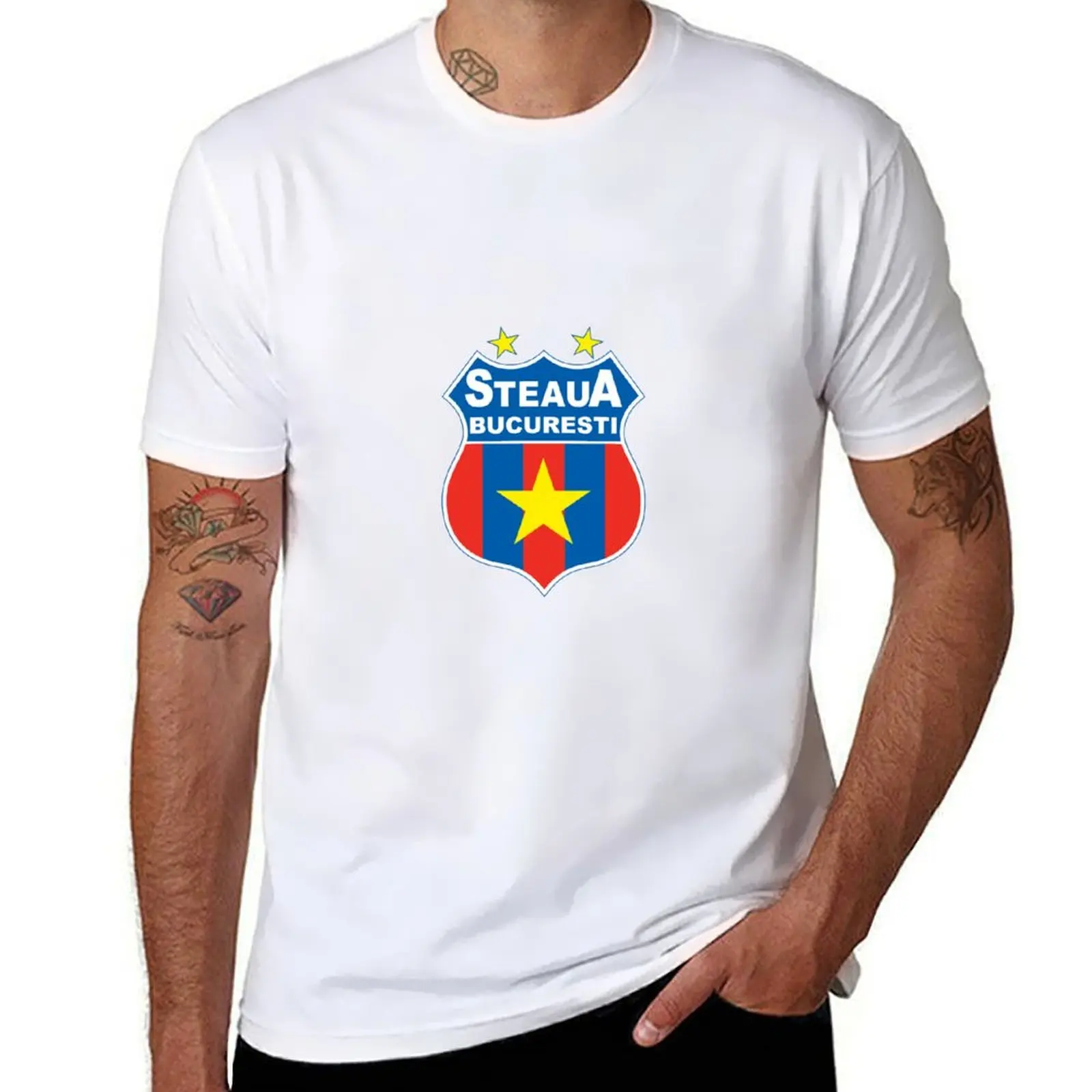 

Steaua Bucharest T-Shirt t shirts designer t shirts for man cotton funny