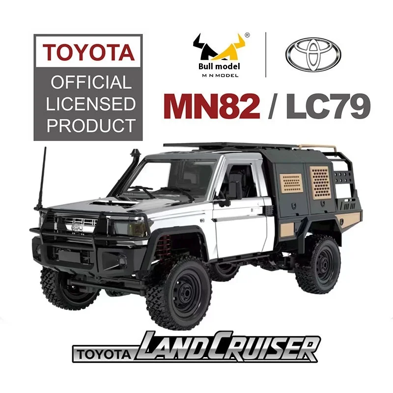 2025 Pickup Mang Niu Lintas Batas Mn82s 4wd Mobil Mendaki Lintas Negara 1:12 Skala Penuh Rc Mainan Model Mobil Remote Control