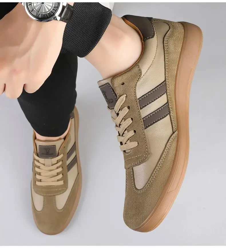 Klassische Designer-Schuhe für Herren, flache Turnschuhe, hochwertige Freizeit-Sportschuhe, Herren-Trainer, rutschfeste Herren-Skateboard-Schuhe für den Außenbereich – Detail 14