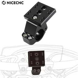 NICECNC Motorcycle GPS Handlebar Mount Bracket For Husqvarna TE300 TE300i FE450 TE TEi FE 501 450 350 300 250 150 125 2014-2023