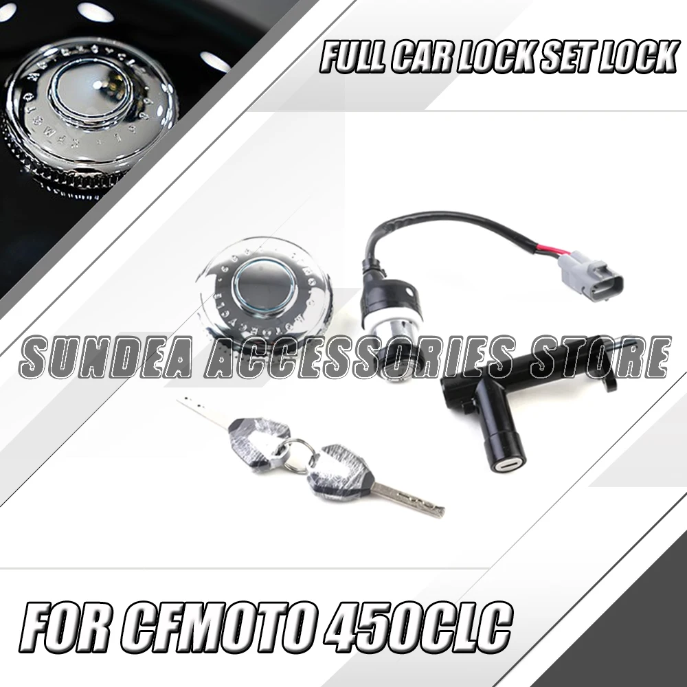 

For CFMOTO CF MOTO 450 CLC 450 CLC450 450CLC Motorcycle Full Car Lock Set Lock 450CLC Original Lock Set Assembly