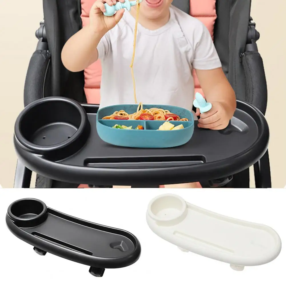 Snack Tray for Baby Stroller Multifunctional Baby Stroller Plate Hands-free Snack Drink Phone for Convenient for Children's