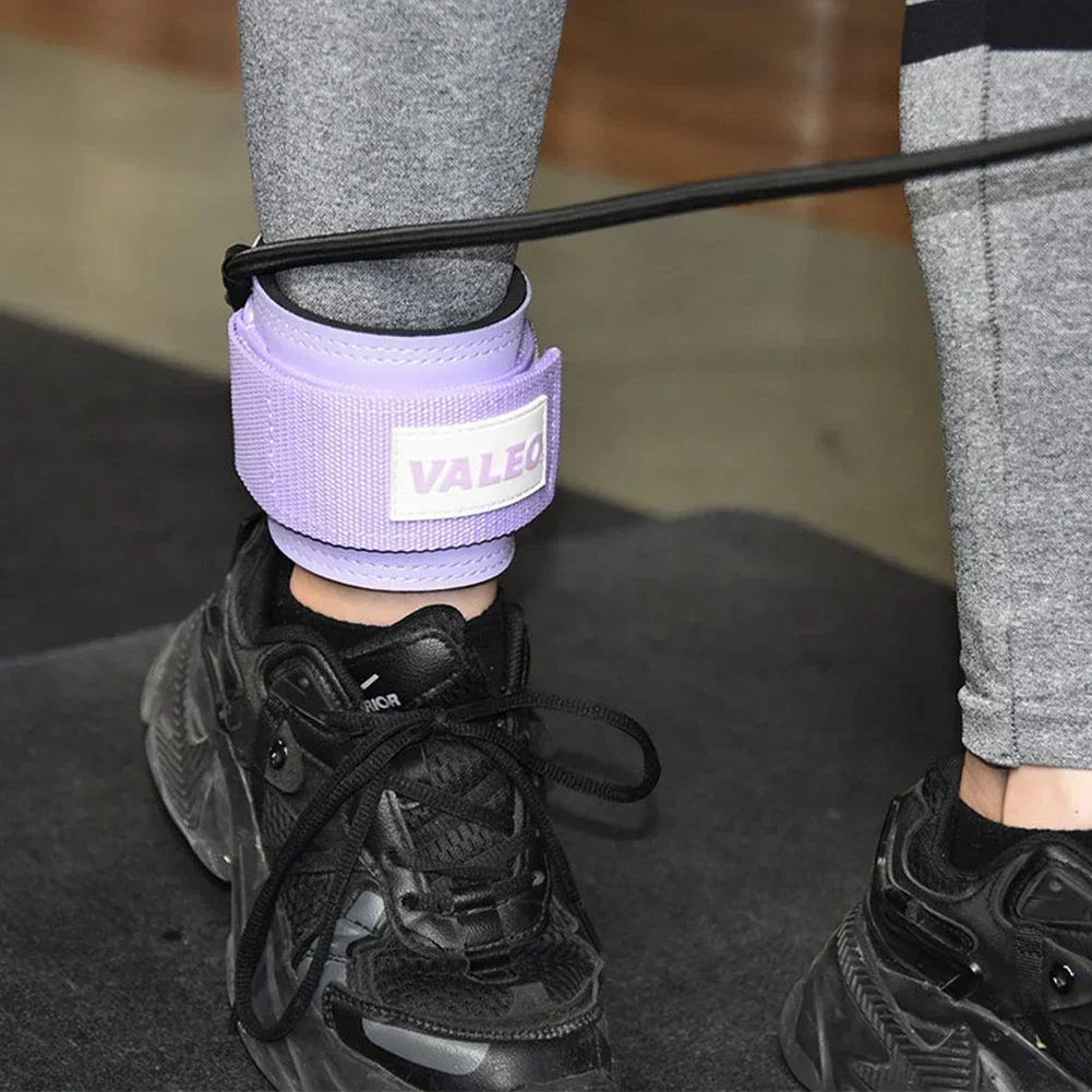 1 قطعة أفضل حزام الكاحل لآلات الكابلات قسط مبطن الكاحل الأشرطة ل Kickbacks ملحقات الساق Glute تجريب الساق الأشرطة