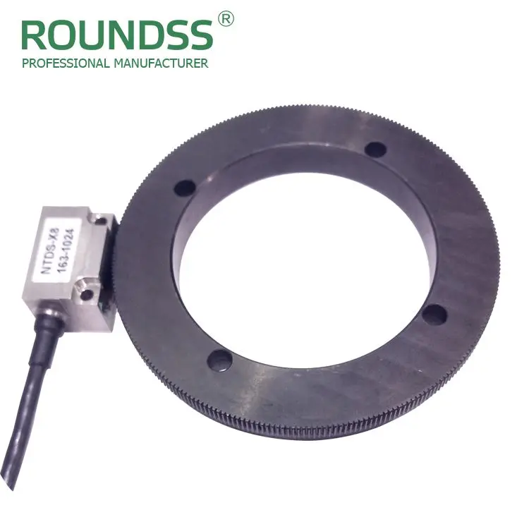 High Precision DC5V IP65 Protection Easy to Install 100 PPR CNC Magnetic Ring Encoder Optical Sensor with A-B-Z Output