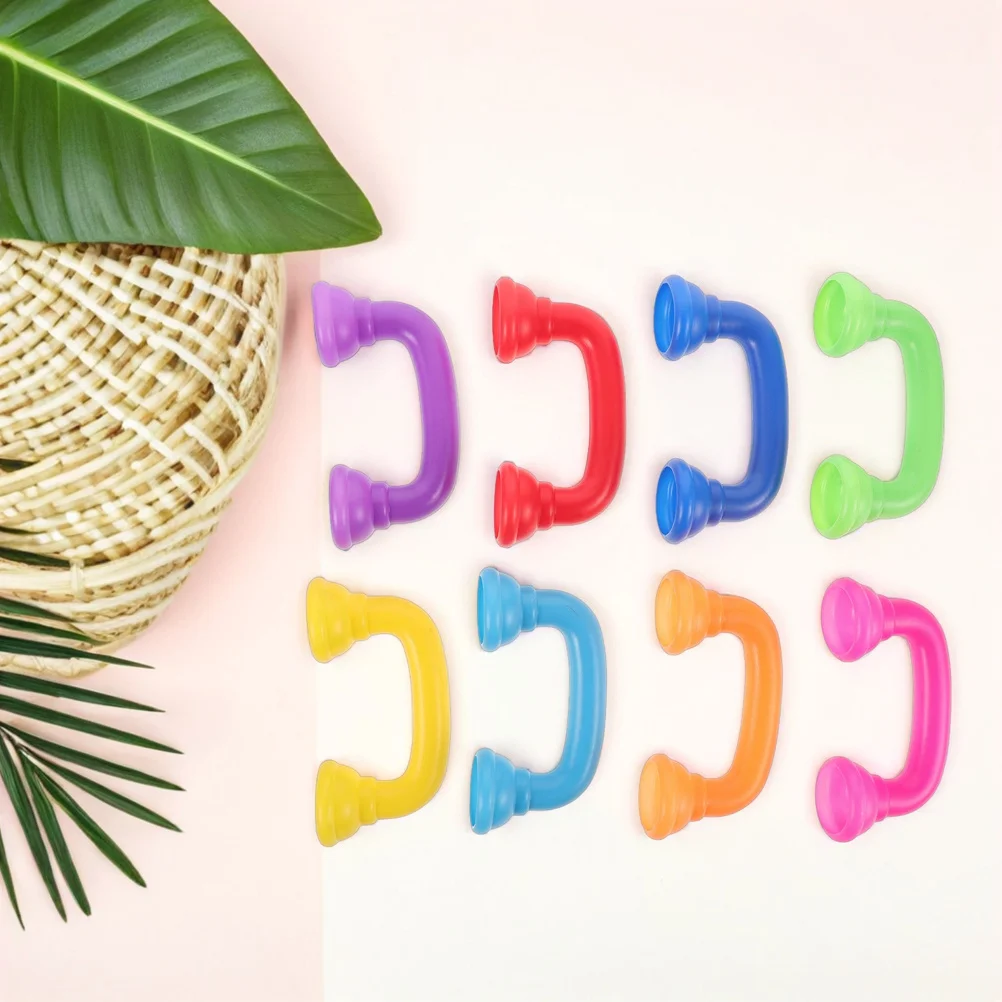 10 Stück pädagogische Flüstertelefone für Kinder, bunte Sprachkorrektur, Klassenzimmer, Lesen, Lernspielzeug für die frühe Bildung