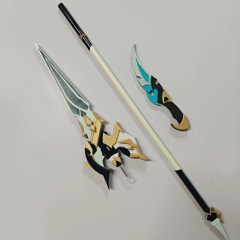 Lohen Cos Luminous Spear Props Game Genshin Impact Cosplay Prop Halloween Christmas Fancy Party Costume Accessories 3