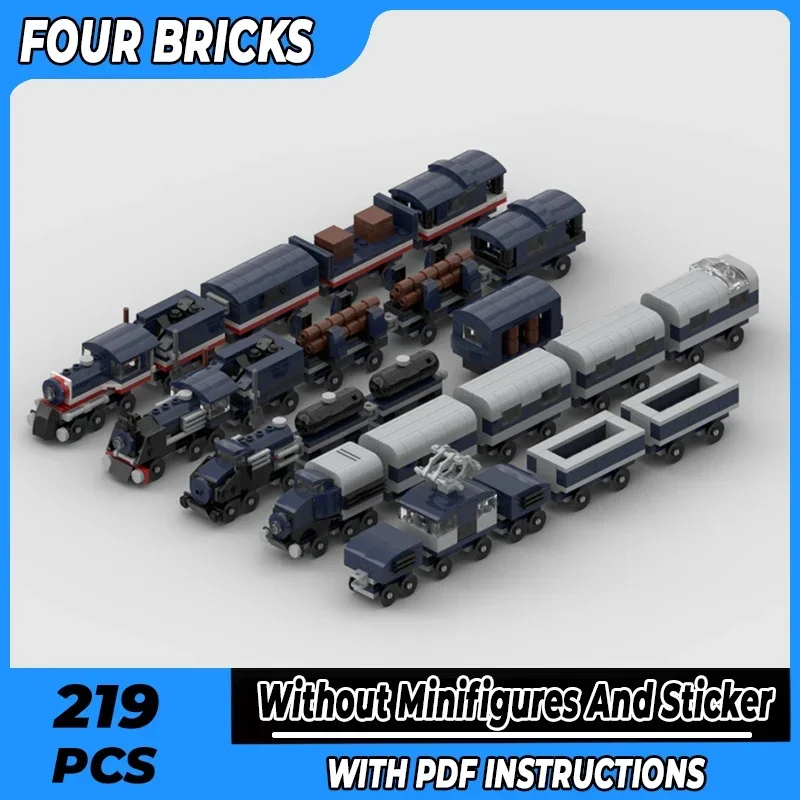 

City Transportation Model Moc Building Bricks Rail Train Series Technology Modular Blocks Gifts Christmas Toys DIY Sets Assembly
