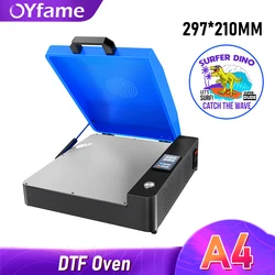 OYfame A3 A4 dtf oven dryer a3 DTF Film Oven PET Film Curing Device Hot Melt Powder Oven for t shirt printing machine oven