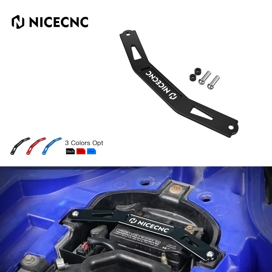 

NICECNC For Yamaha 450R YFZ ATV Battery Holder Bracket YFZ450R YFZ450RSE 2009-2023 YFZ450X 2010-2011 High Quality Accessories