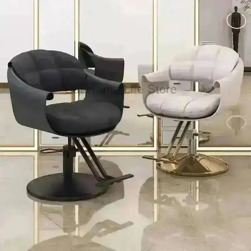 

Machines Professional Promotion Chair Saloon Armchairs Barber Wheel Swivel Vanity Chairs Nail Salon Eyelash Luxury Makeup Tilted