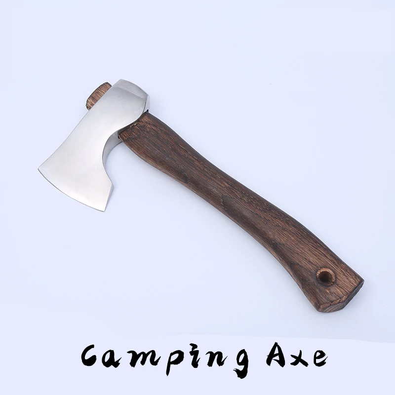 Outdoor camping axe, tree chopping, firefighting, demolition axe, multifunctional camping integrated axe