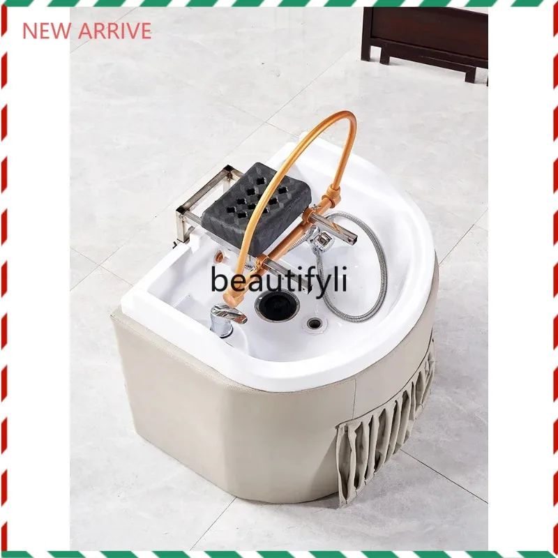 

F356 Movable hair treatment basin Heating constant temperature Household flat lying water circulation fumigation head treatment