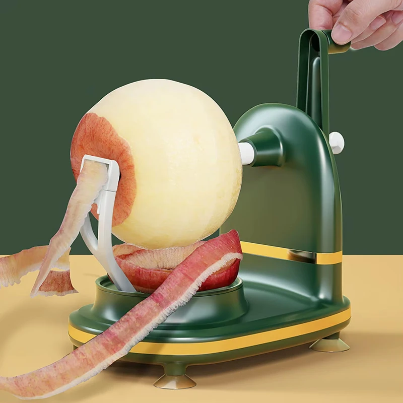 Hand Crank Apple Peeler Cutter Slicer Potato Peeler with Stainless Steel Blades Vegetable Fruit Peeling Machine Kitchen Gadgets