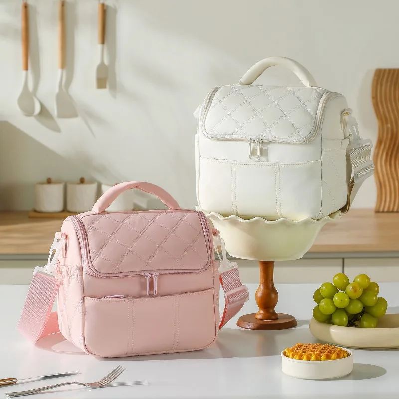 1/2pcs Outdoor Lunch Bag Lunch Storage Bag Portable Lunch Bag Lunch Box Tote Bag Suitable for Daily Commuting