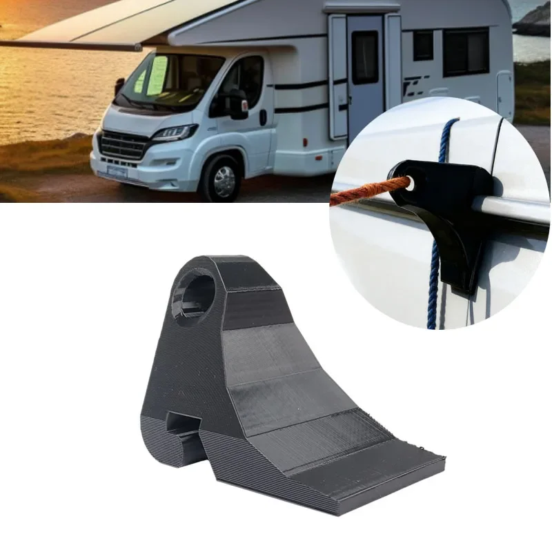 Black Guide Rail Bracket For Ford Transit MK5 MK6 MK7 Caravan Camping RV Accessories Roof Mount Track Replacement Heavy Duty