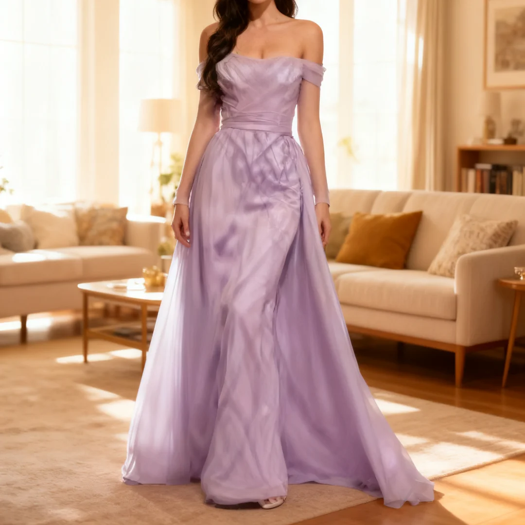 

Фиолетовое вечернее платье трапециевидной формы без рукавов по индивидуальному заказу, вечерние платья, платья для выпускного вечера на день рождения для женщин