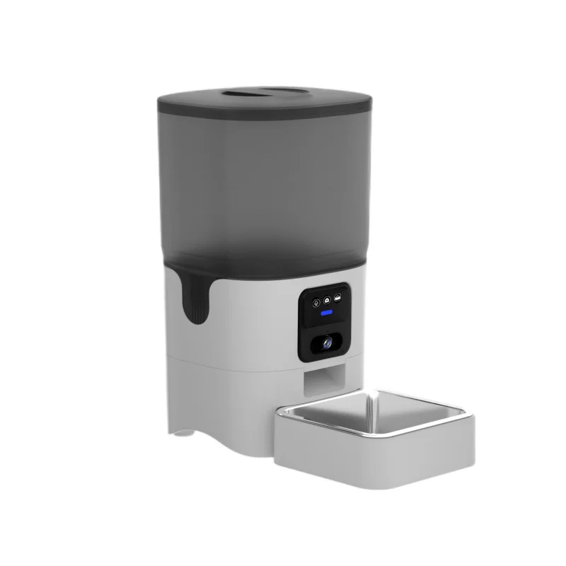 

Smart Pet Automatic Feeder Wide-angle high-resolution video Night Vision Pet Smart Cat Feeder