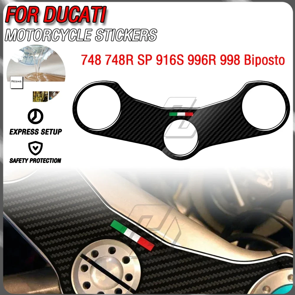 

Для Ducati 748748R SP 916S 996R 998 двухместный 3D комплект наклеек из углеродного волокна с трезубцом