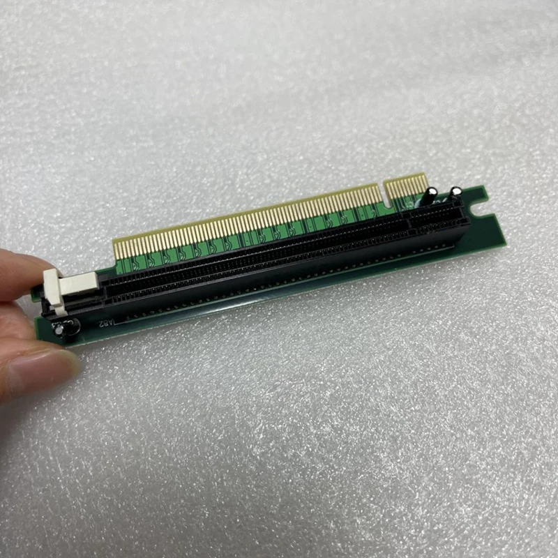 PCI-E 16X Riser Card Riser Adapter Card 90 Degree Pci-E Pci-Express 16X To 16X Slot Right Angle Extender Protector Accessories