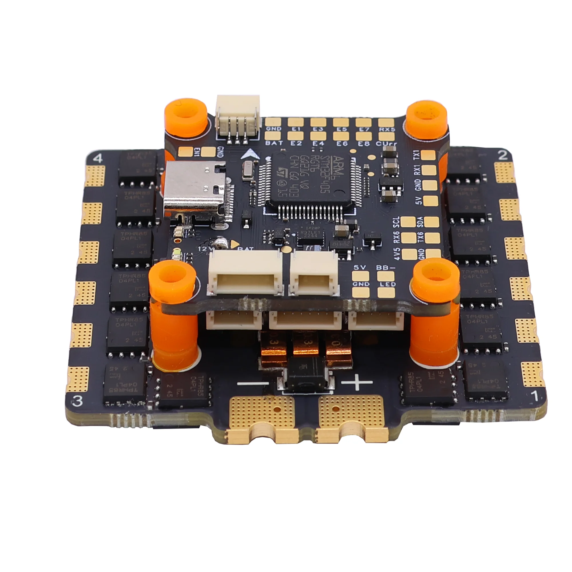 HAKRC F405 V2 Flight Control 90A/100A /110A BLS 4-in-1 8S ESC Stack 8-layer 3oZ thickened copper skin For FPV Racing Car Parts