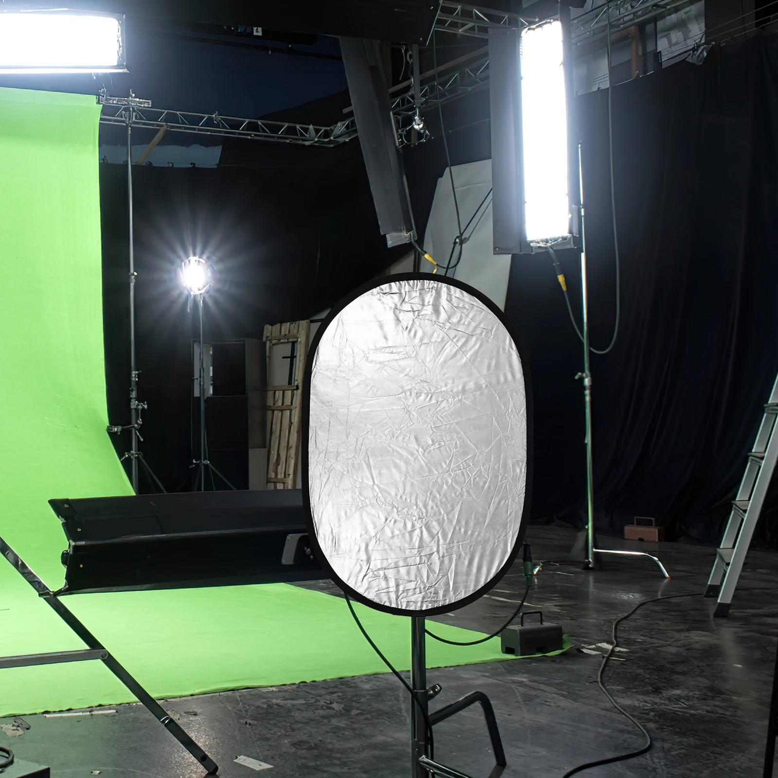 

Ellipse Reflector Light Diffuser Panel Photography Props Foldable Reflectors 5in1 Portable Outdoor Shooting Accessories Camera