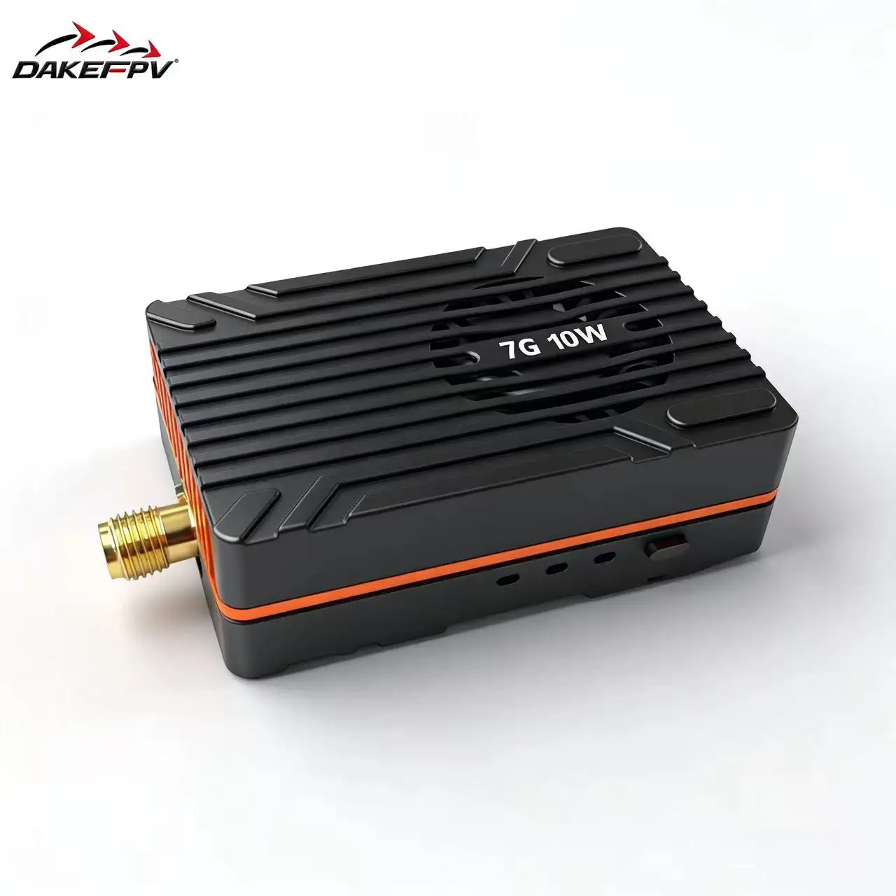 DAKEFPV 7G 7.5G 10W High-Power HD Analog Video Transmitter Smooth FPV Image Quality Low Latency for Smooth Transmission