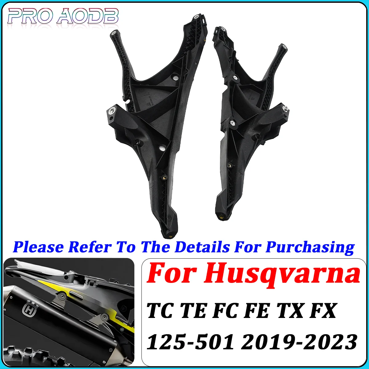 

2023New Motorcycle Strengthen Subframe Rear Seat Support Frame Tailstock Mount For HUSQVARNA FC FE FS FX TC TE TX 2019-2021 2022