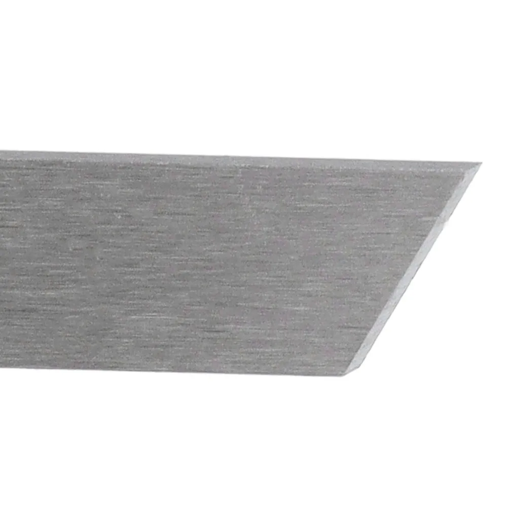 

2 шт. стальные лезвия для швейных машин, точная резка, прочные, верхнее и нижнее лезвие, профессиональные, серебристые, для оверлока, бытовые