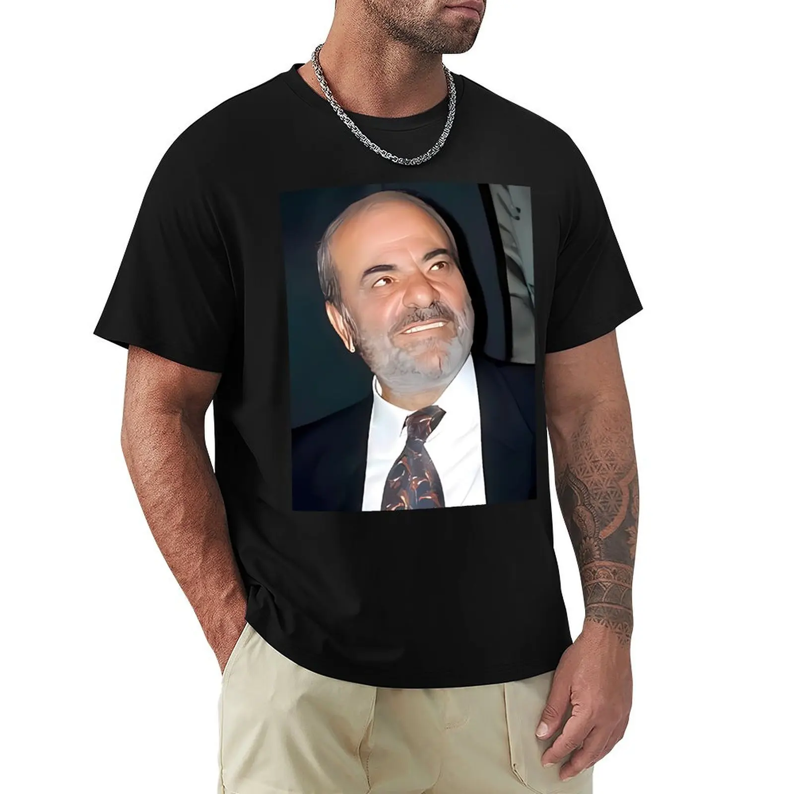 Stelios Kazan tzidis T-Shirt ästhetische Kleidung Hippie Kleidung Herren Grafik T-Shirts lustig